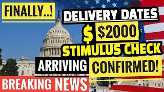🔥$2000 Stimulus Delivery Dates💰4th Stimulus Check Update🎉Social Security📈SSI,SSDI,Low Income✅