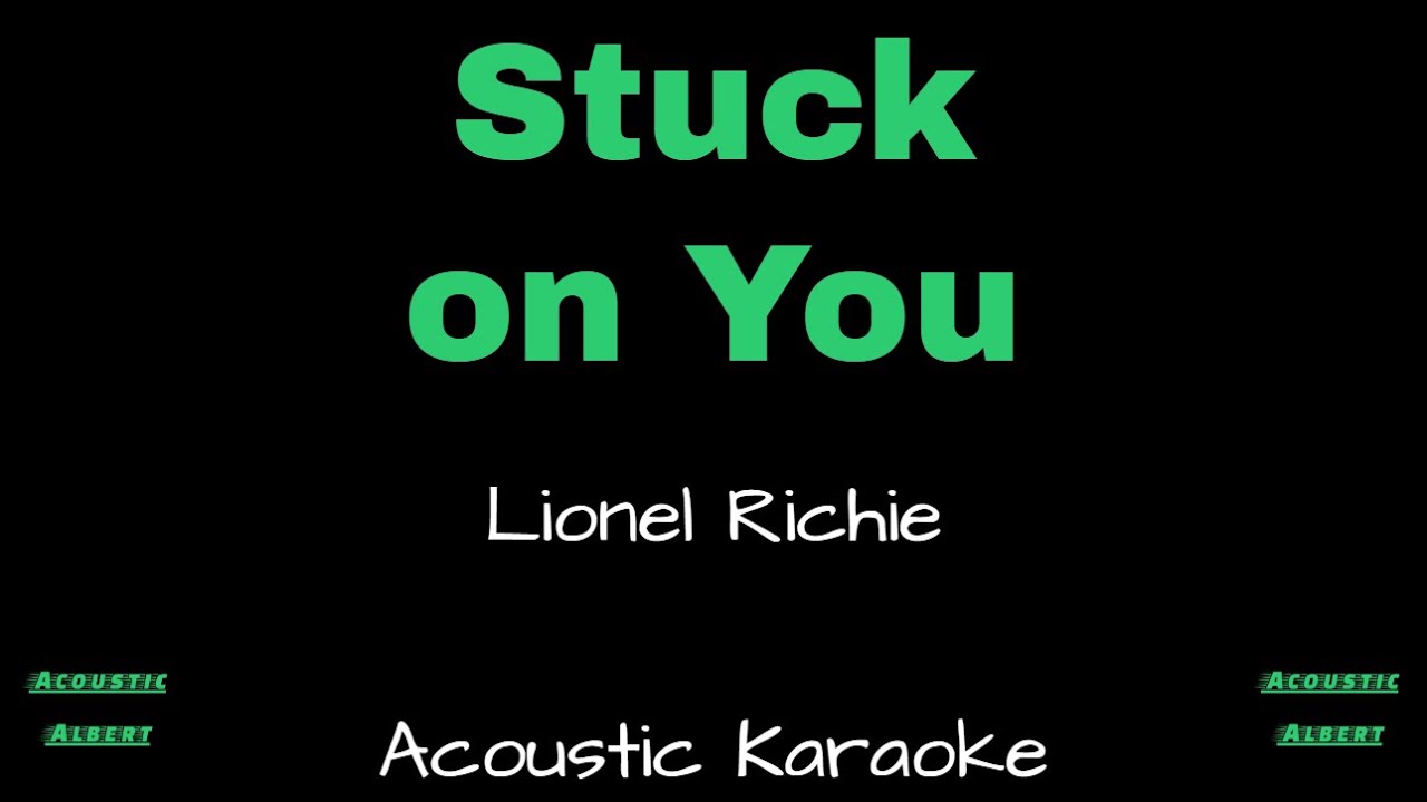 Lionel Richie - Stuck On you (Karaoke) #shorts 