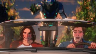 What If...? 3x03 - Alexei & Bucky Vs Goliath (Bill Foster) - Car Chase & Fight Scene (HD)