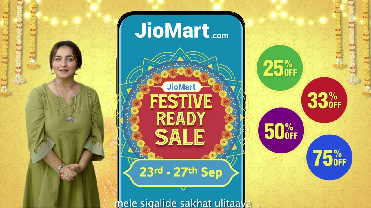 JioMart Tyohaar Ready Sale 23rd to 27th September Kannada YouTube