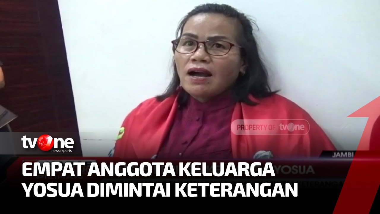 4 Anggota Keluarga Brigadir J Jalani Pemeriksaan Terkait Pelaporan Keluarga Tentang Skenario Bohong