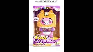 (custom) 2050-2053. imc toys: povestitor foxy. (romanian lankybox foxy storyteller) #lankybox