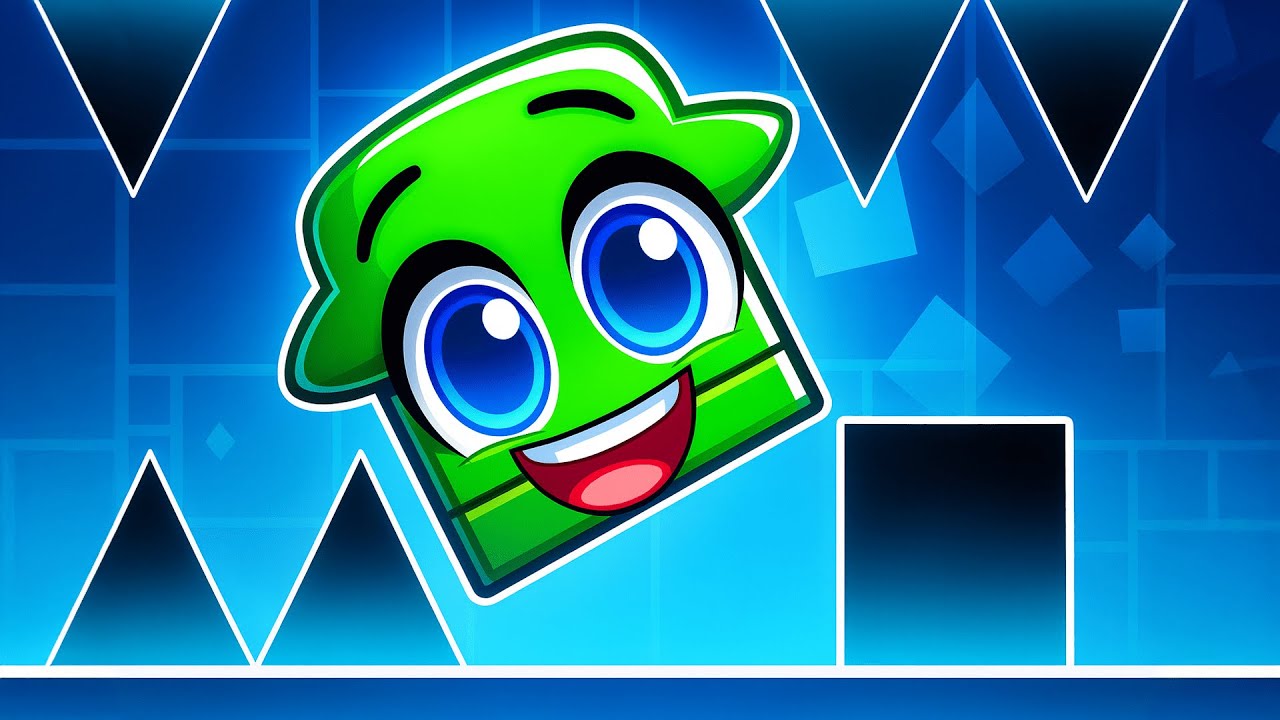 GEMI Joue à GEOMETRY DASH...