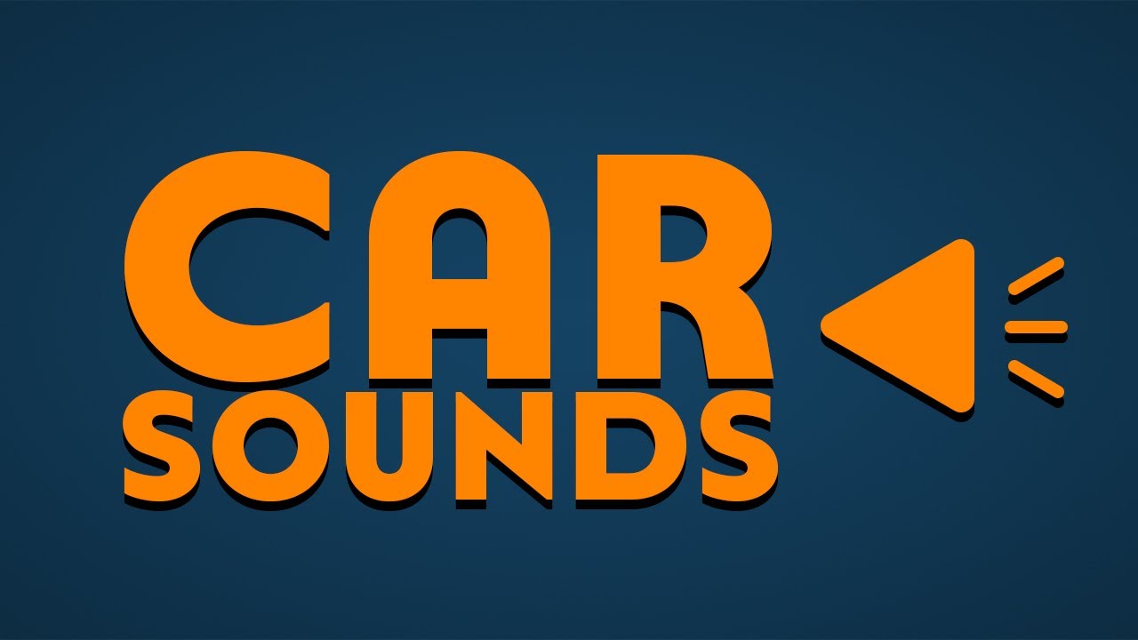 Car Sound Effects Free Download SFX YouTube