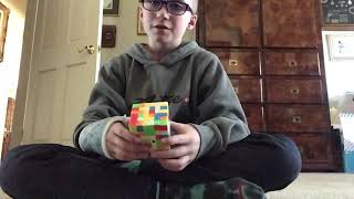 SOLVING A 6 x 6 RUBIKS CUBE TIMELAPSE