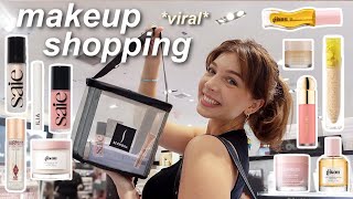 let's go makeup shopping for viral highend products