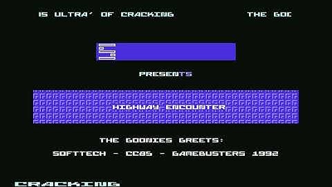 The Goonies Intro 1 ! Commodore 64 (C64)