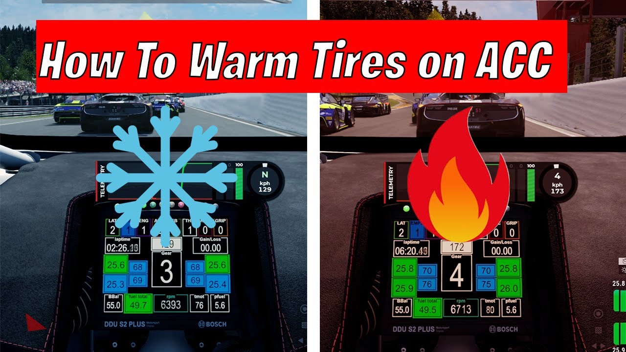 Best Way To Warmup Your Tyres on ACC 1.9 Starts! Assetto Corsa🔥 - YouTube
