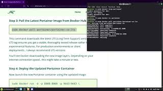 How to Upgrade Portainer in Linux PC? - Complete Guide | AFLAH ZAMAN