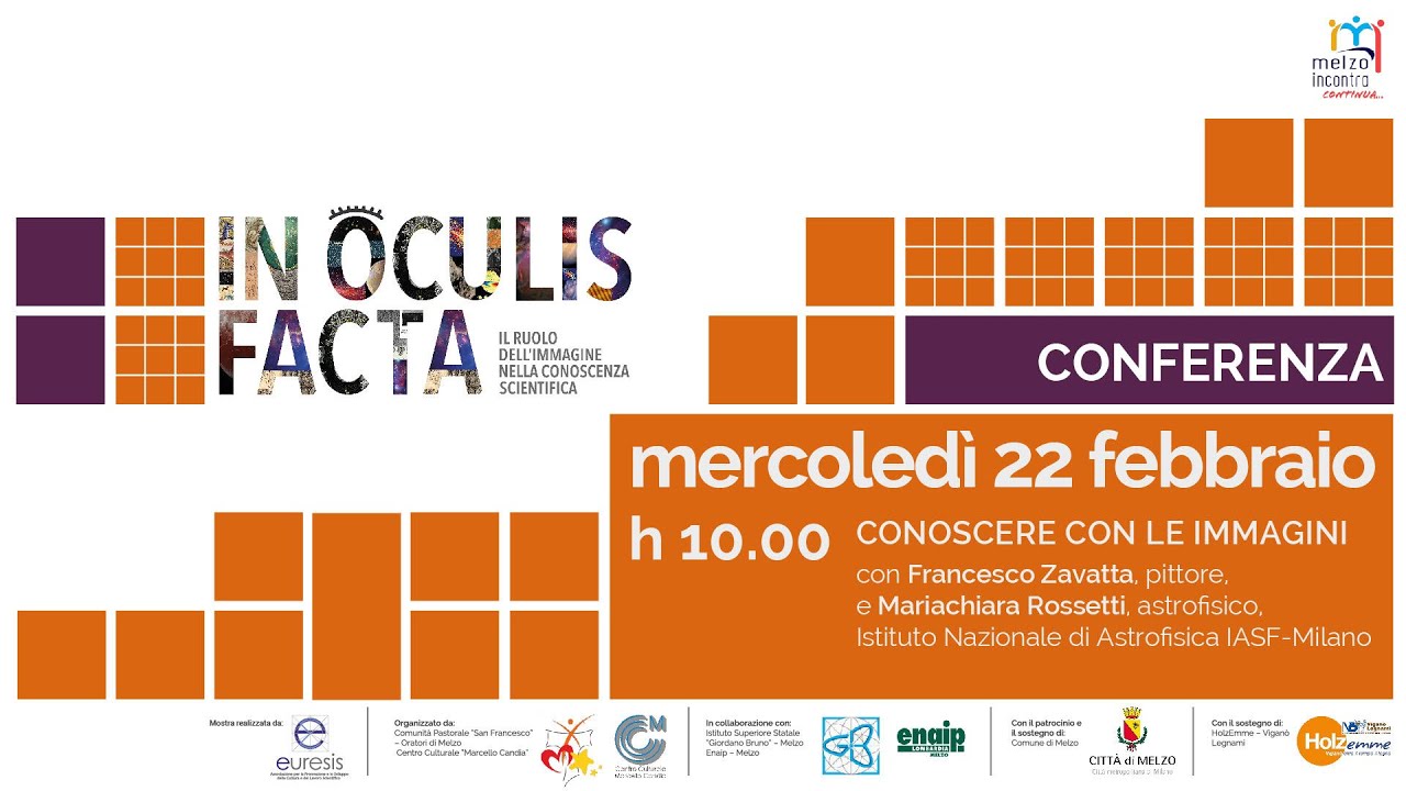 CONOSCERE CON LE IMMAGINI di martedì 22 febbraio