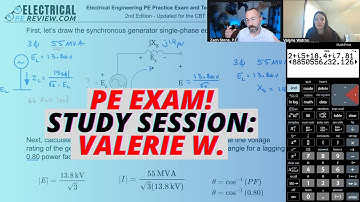 Live Power PE Exam 1-on-1 Study Session with Valerie | Watch & Learn!