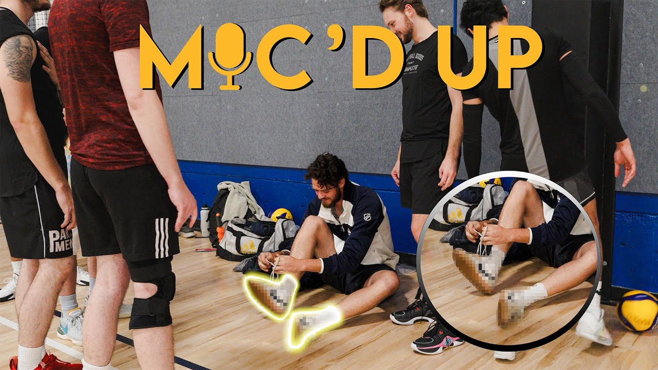 ЭТИ КРОССОВКИ СВОДЯТ С УМА ДЛЯ ВОЛЕЙБОЛА | Mic'd Up Volleyball | Мужская коллекция EVPC, осень 20...