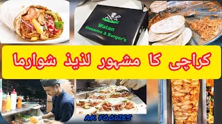 Watan Shawarma | karachi most Famous shawarma | Reasonable Shawarma in Karachi #shawarma #foodlover