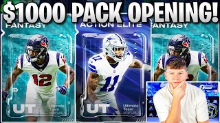 I SPENT $1000 ON MUT PACKS AND MADE OVER 10 MILLION COINS!