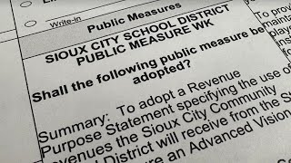 Some Iowa school districts to see public measure on Revenue Purpose Statement on ballots