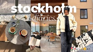 stockholm diaries 💌 last few days of february !! 🌞🌷| uni vlog.