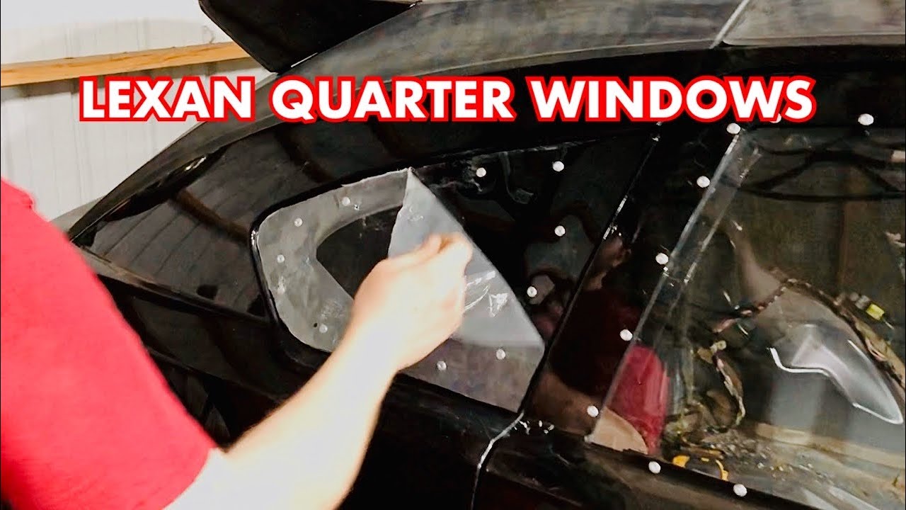 HOW NOT TO REMOVE REAR QUARTER WINDOWS: Weight Reduction For Drag ...