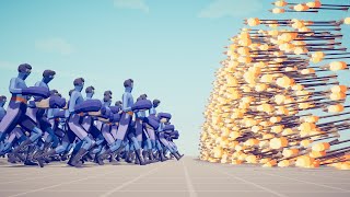 GOD SKELETON ARCHER vs ARMIES - Totally Accurate Battle Simulator TABS