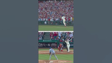 Bryce Harper & Nick Castellanos BACK-TO-BACK Tanks! 🤯 #baseball #mlb #phillies