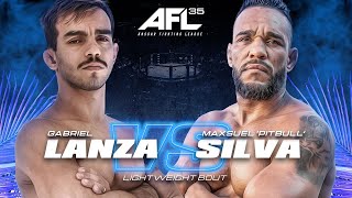 Gabriel Lanza Vs Maxsuel Silva Full Fight Afl 35