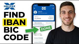 HOW TO FIND IBAN AND BIC CODE IN HALIFAX USING HALIFAX APP OR ONLINE BANKING (SIMPLE STEP)