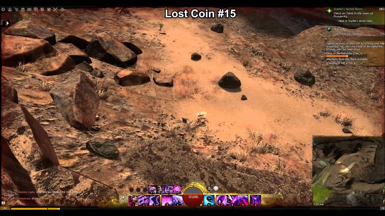 GW2 Coin Collector Uplands Dry Top Achievement Guide YouTube