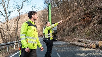 The adventure of traffic safety work: the daily routine of the Diesler forestry company