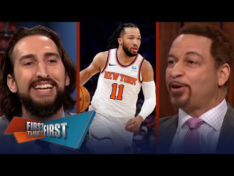 Knicks beat Pacers in Game 1, Is Jalen Brunson a superstar? | NBA | FIRST THINGS FIRST