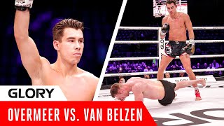 New Welterweight Contender! GLORY 80: Jay Overmeer vs. Jos Van Belzen