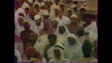 سورة الإنسان بصوت الشيخ علي جابر تراويح الحرم المكي 1406