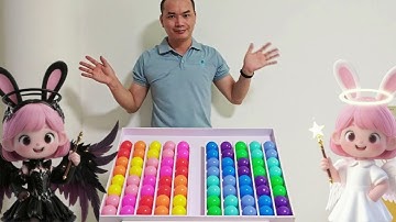 Ball Puzzle Challenge Lv6 - Brain training game 😆5 minutes everyday to sharp your brain ☆ASMR