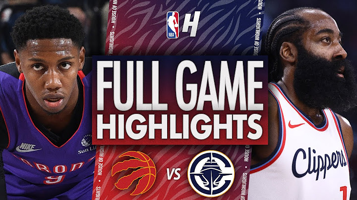 Toronto Raptors vs Los Angeles Clippers - Full Game Highlights | November 9, 2024-25 NBA Season