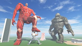 Giant Kong vs Epic Titan - INDIAN BIKES DRIVING 3D screenshot 5