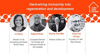Webinar: Hard-wiring inclusivity into regeneration and development