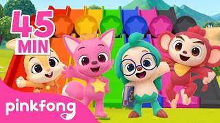 ALL Belajar Warna bersama teman-teman Warna warni untuk anak Pinkfong Baby Shark