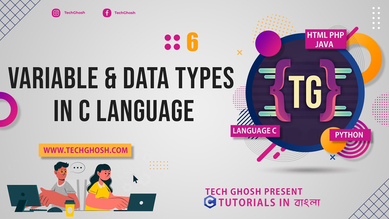 Data types and variables in C | Complete explanation with example | C ...