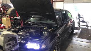 BMW E46 M3 Turner Motorsports CSL Box Dyno Pull