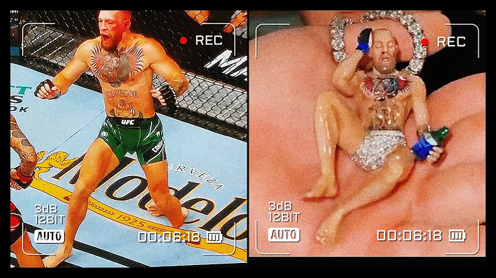 Conor “getting taken out on a stretcher”