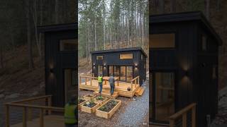 Forest Tiny House Transformation 🌲🏡 | Before to Dream Home in Seconds!#shorts