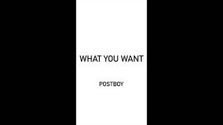 《7PM》Postboy -What you want