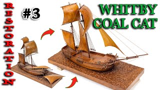 Full №03 - RIGGING - Restoration of a British WHITBY COAL CAT (collier) Update