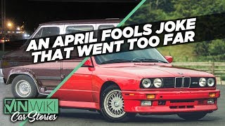 The April Fools car joke I forgot to reveal