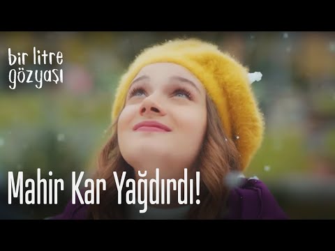 Mahir kar yağdırdı! 😍