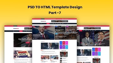 Video Section - Themeforest PSD TO HTML Template design part-7