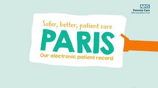 PARIS electronic patient record animation