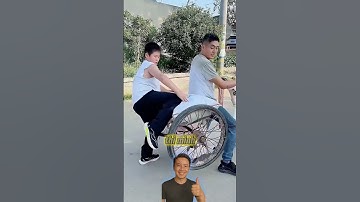 Khi bạn cần chở đồ cồng kềnh và đây là cách bố tôi giải quyết!😍