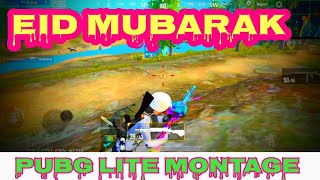 Eid Mubarak to all of my friends 🥰 || Eid special montage video || pubg mobile lite montage