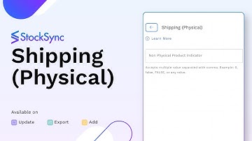 How to Manage Product Shipping Details in Stock Sync - Column Matching Guide | Inventory Management