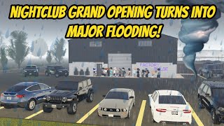 Greenville, Wisc Roblox l Nightclub OPENING PARTY Tornado Flood Update Roleplay