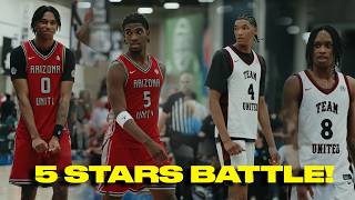 5 STAR EYBL MATCHUP | CJ Rossier vs Malachi Jordan | AZ Unity vs Team United